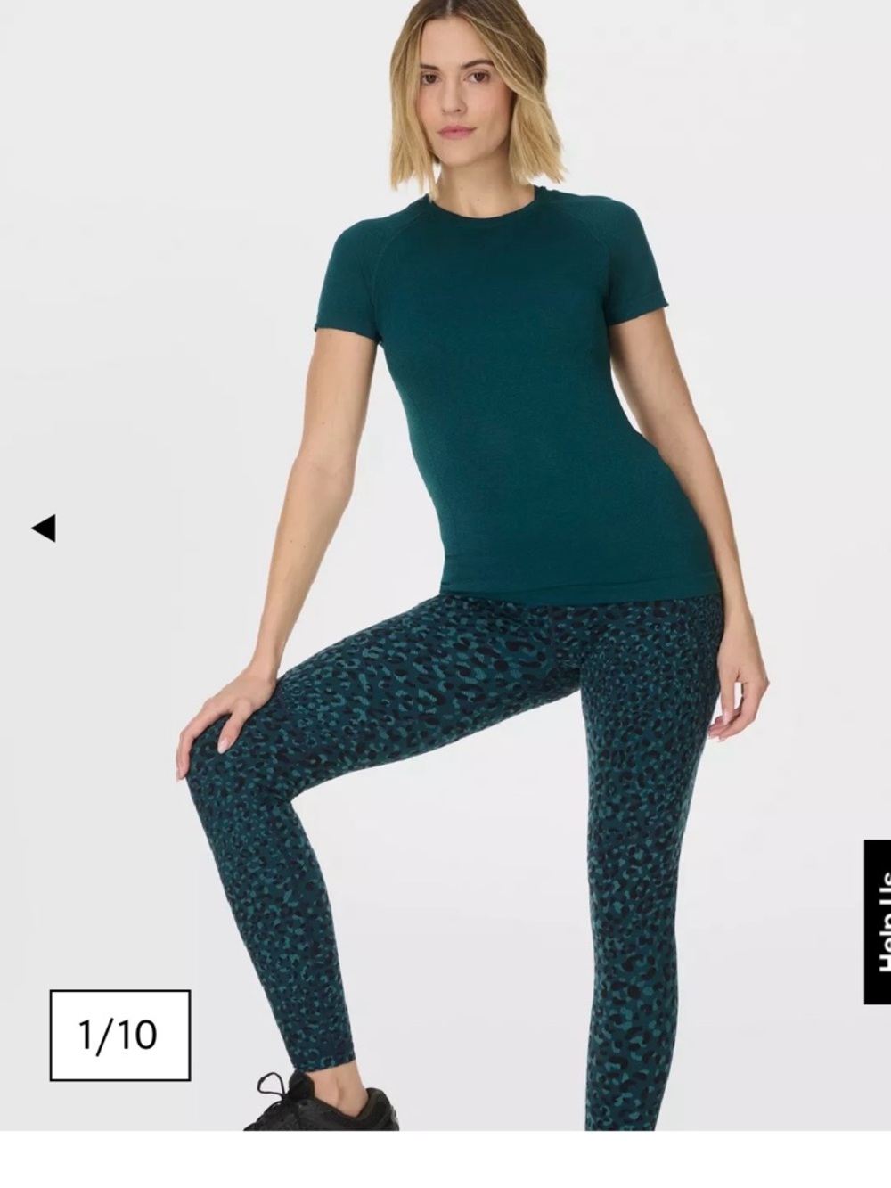 Sweaty Betty - Power Workout leggings, Size Small, Trek Green, NWT - Picture 6 of 6